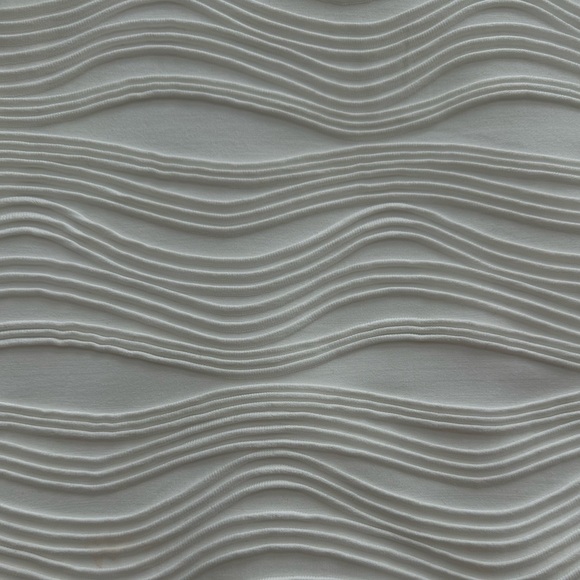 White Ruffled Body-Con Dress - Picture 2 of 2